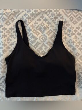 lululemon athletica Black Scoop Sports Bra